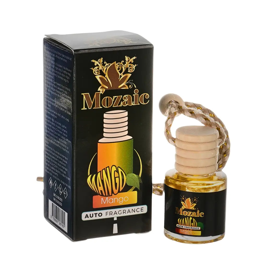 ZEIRA Set of 4 auto air fresheners with mango, cherry, peach, and melon scents, featuring colorful packaging and fresh fragrance.