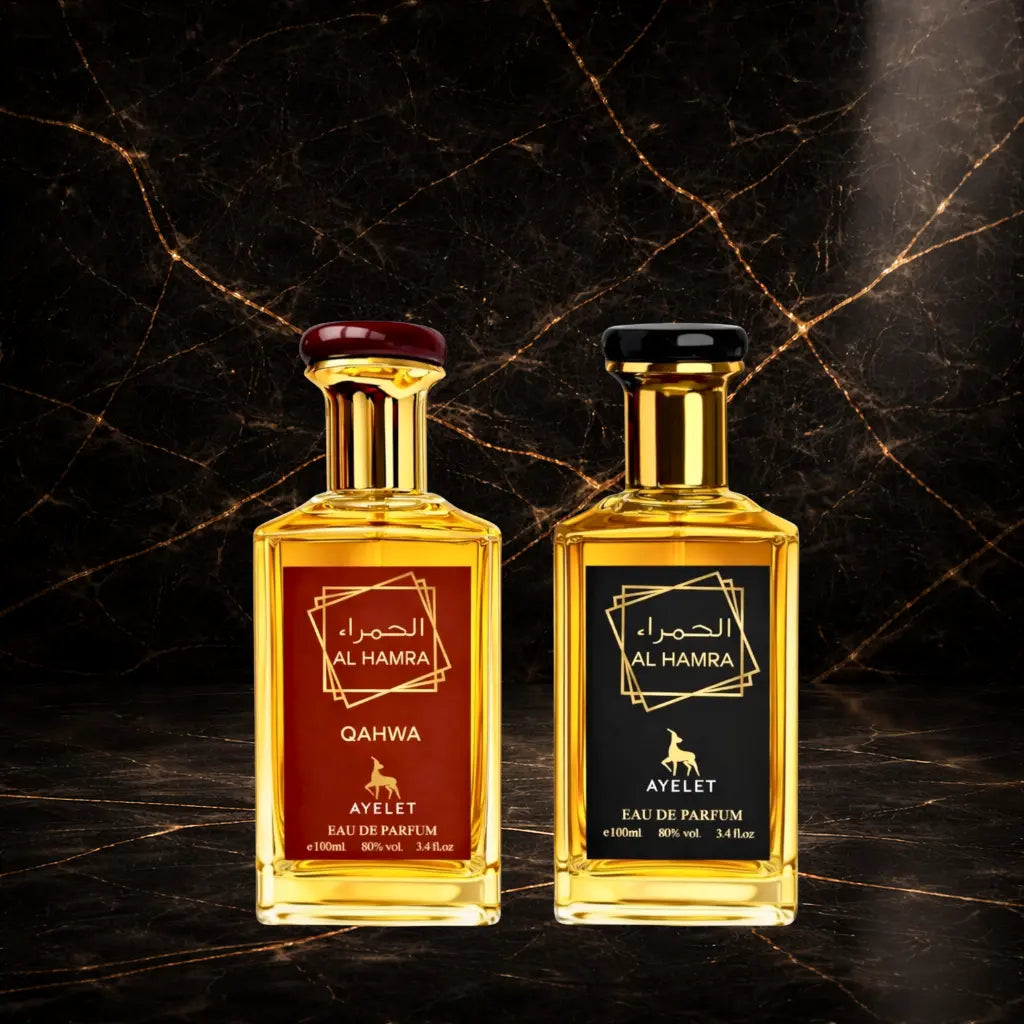Set 2 Parfumuri Orientale Barbatesti- Al Hamra + Al Hamra Qahwa