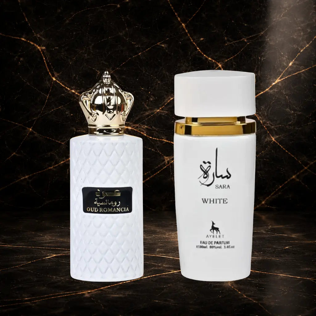 Set 2 Parfumuri Orientale Dama - Sara White +  Oud Romancia - ZEIRA
