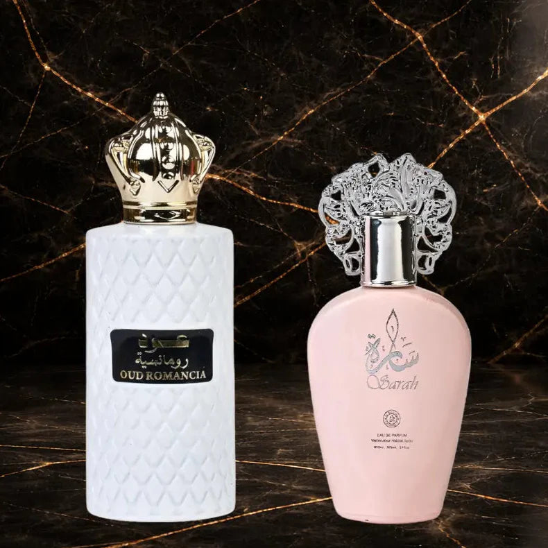 Set 2 Parfumuri Orientale Dama - Oud Romancia + Sarah - ZEIRA