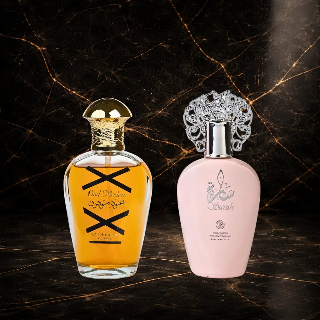 Set 2 Parfumuri Orientale - (dama + barbat) Sarah + Oud Modern