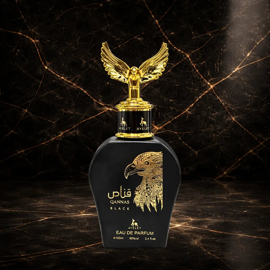 Qannas Black - Parfum Oriental Barbatesc 100 ml