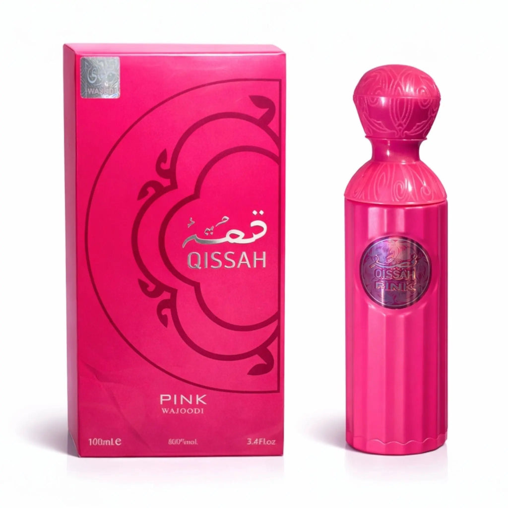 Set 4 Parfumuri Orientale ( 2xDama + 2xBarbat ) - Qissah Pink + Sara Candy + Apollo Black + Qissah Grey - ZEIRA